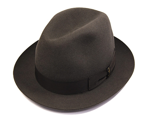 イタリア Borsalino(ボルサリーノ) ファーフエルトソフト帽 Umberto