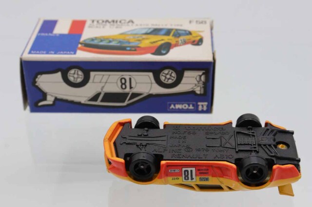 ミニカーショップ ケンボックス トミカ 青箱☆F58☆アルピーヌルノー