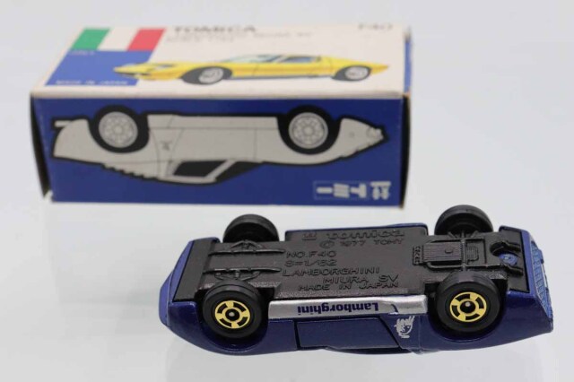 ミニカーショップ ケンボックス トミカ 青箱☆F40☆ランボルギーニ