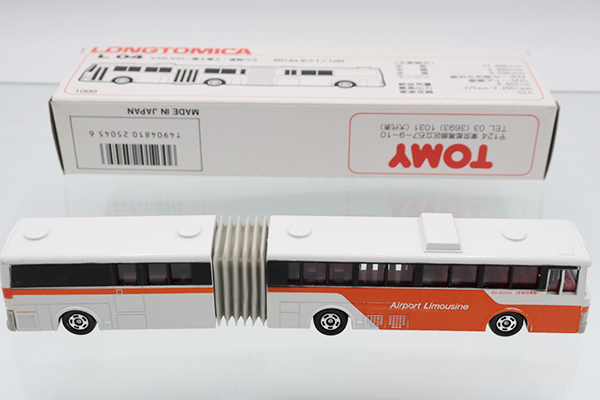 ミニカーショップ ケンボックス ロングトミカ☆L04☆富士重工VOLVO 連
