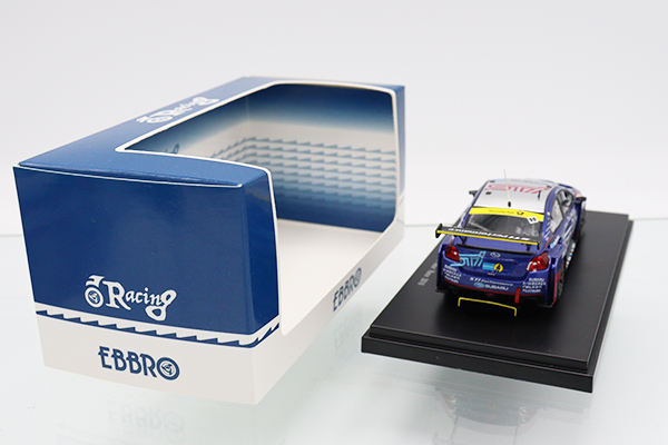 ミニカーショップ ケンボックス エブロ☆45555☆スバルWRX STI #90