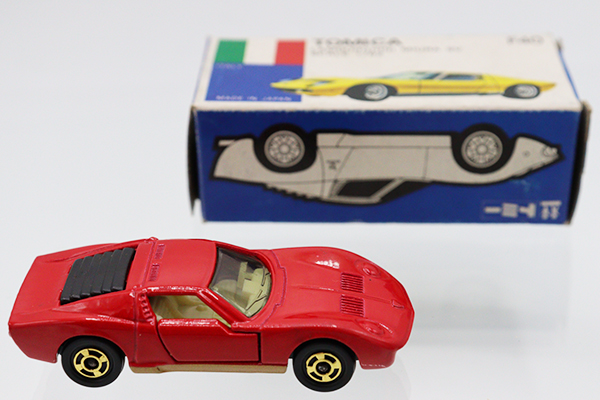 ミニカーショップ ケンボックス トミカ 青箱☆F40☆ランボルギーニ