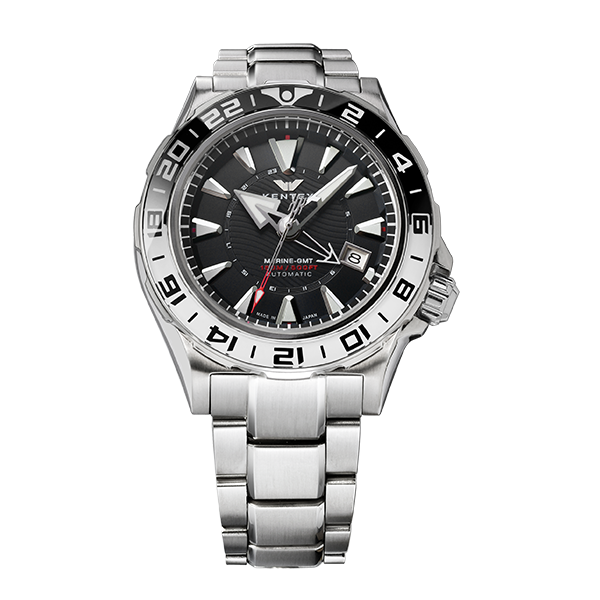 KENTEX マリンGMT ブラック メタルベルト／ MARINE GMT Black Metal