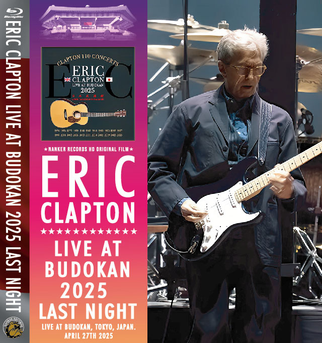 コレクターズ Blu-ray エリッククラプトン 2025年4月27日 日本武道館