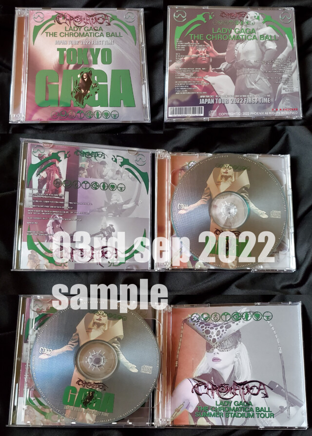 コレクターズCD レディー・ガガ 2022年日本公演初日 9月3日 埼玉 /Lady