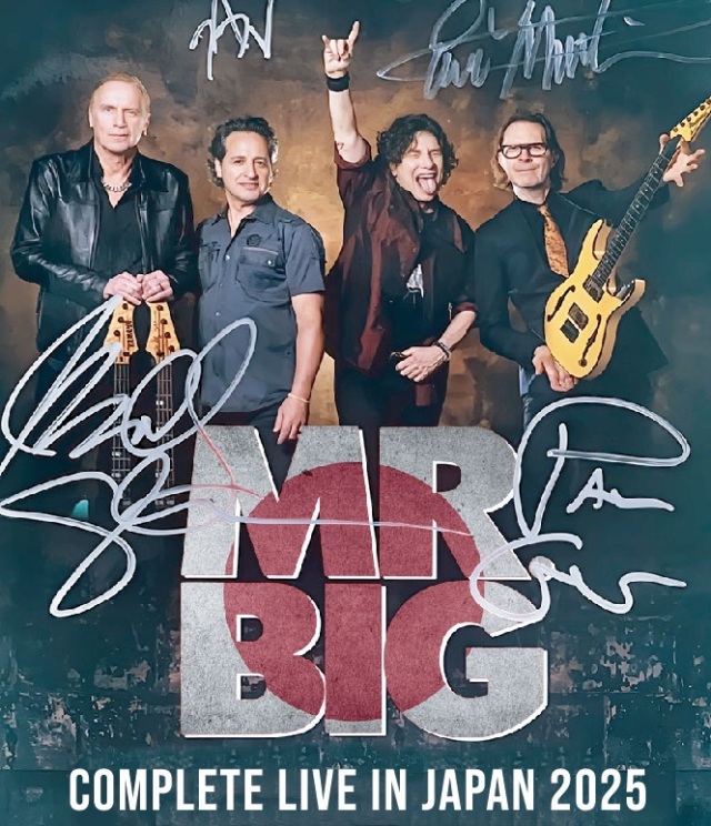 コレクターズCD ミスター・ビッグ 2025年ファイナル日本公演 2月22日