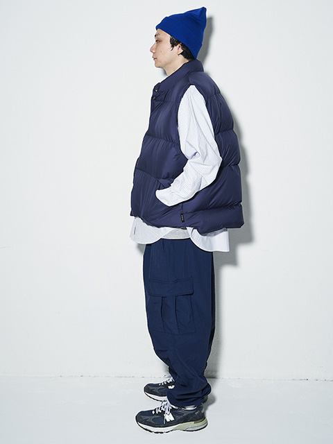 SEDAN ALL-PURPOSE Classic Down Vest -Navy-