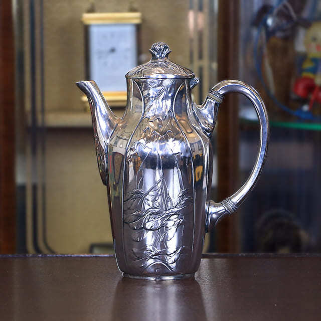 中古】Christofle（クリストフル）家庭用6点ティーセット CH-130