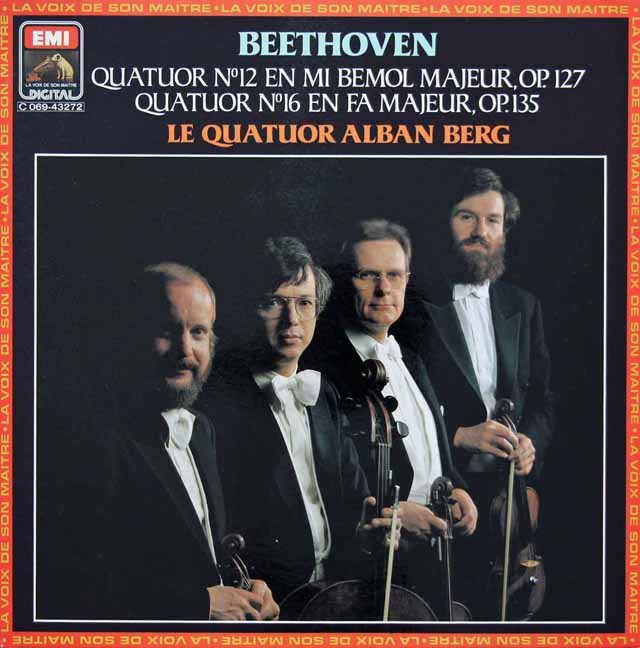 LP レコード アルバン・ベルク四重奏団のベートーヴェン/弦楽四重奏曲