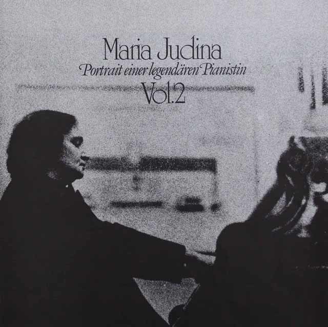 LP レコード 「マリア・ユーディナの芸術」第1巻、第2巻 独eurodisc 3596