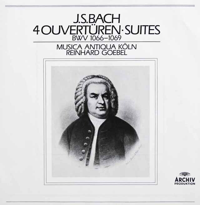 LP レコード ゲーベル、ムジカ・アンティクヮ・ケルンのバッハ/管弦楽