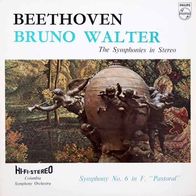 LP レコード ワルターのベートーヴェン/交響曲第6番「田園」 蘭PHILIPS