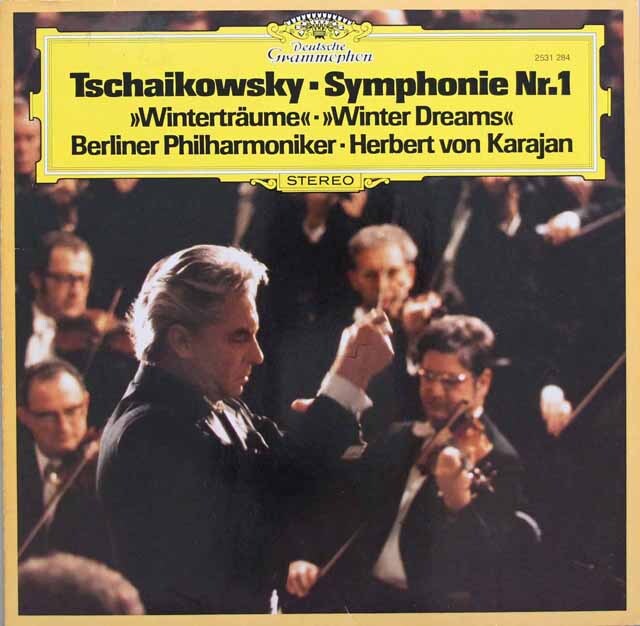 LP レコード カラヤンのチャイコフスキー/交響曲第1番～第3番 独DGG 3521