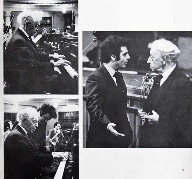 LP レコード ルービンシュタイン&バレンボイムのベートーヴェン/ピアノ