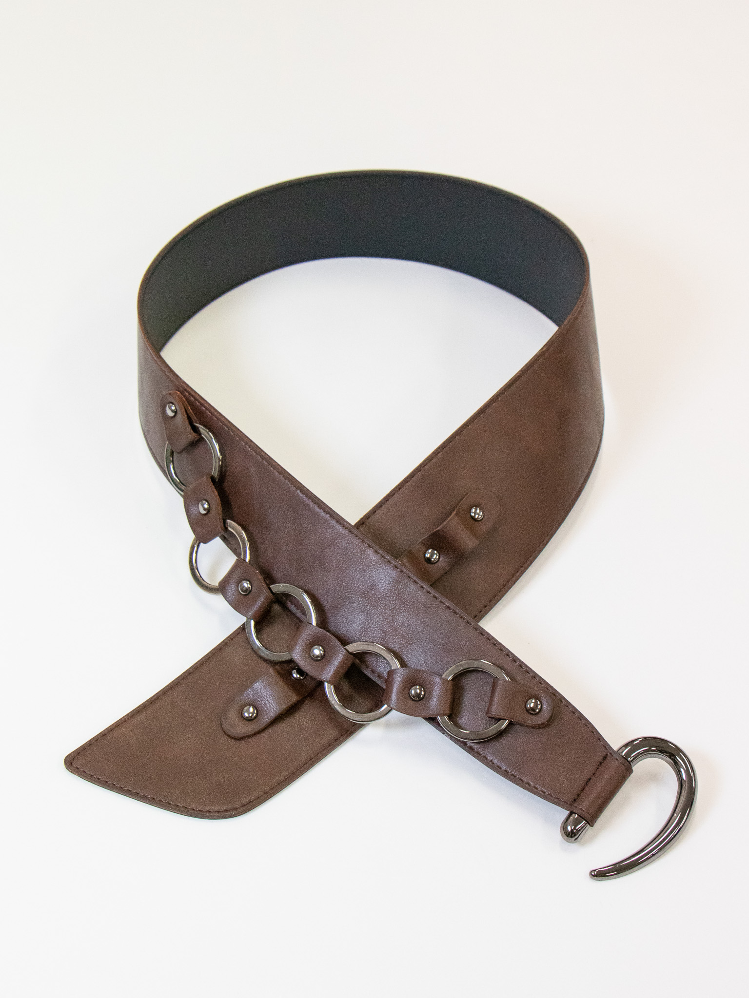 レザーワイドコルセットベルト la primavera online store