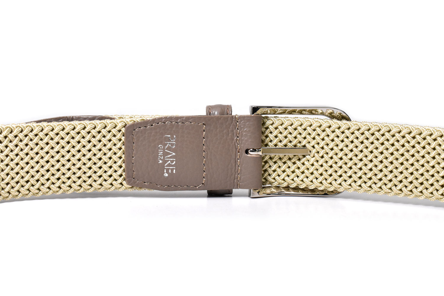 ストレッチゴムメッシュ メンズベルト 「プレリーギンザ 」 NB88710