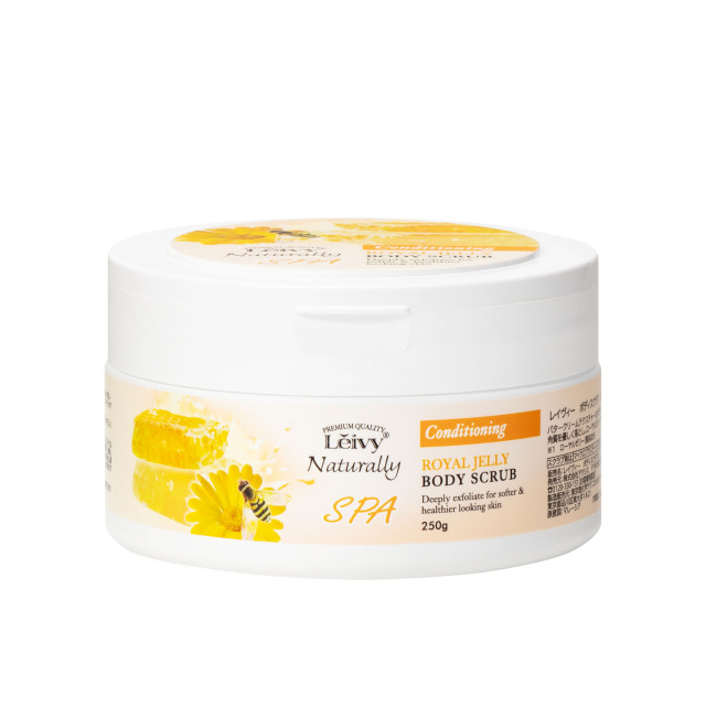 ボディスクラブ ローヤルゼリー｜Leivy Naturally（レイヴィー