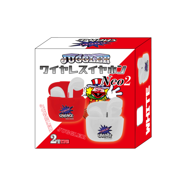 ジャグラー ワイヤレスイヤホンNeo2 bluetooth5.0 ポケットサイズ GOGO