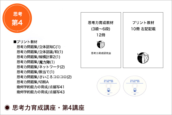 思考力育成家庭講座 第4講座 3段～6段