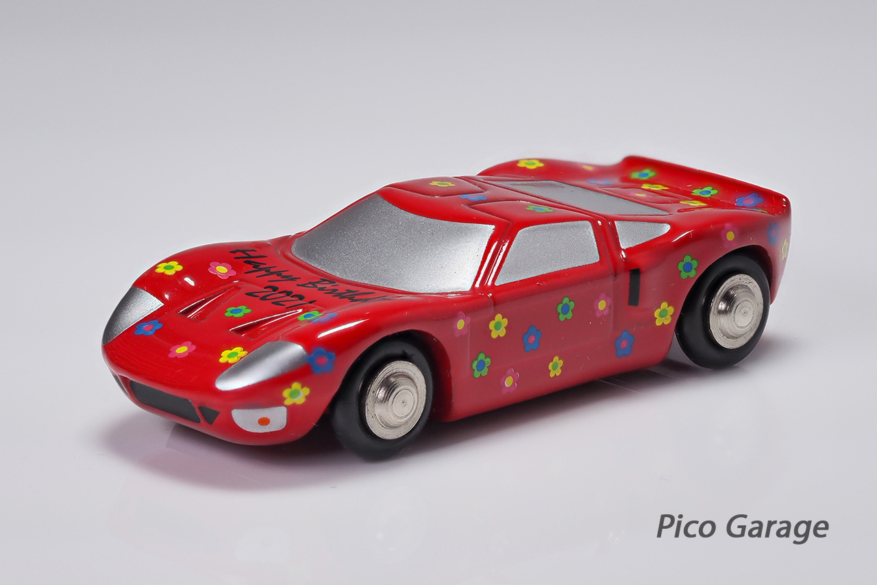 ◇【Schuco】シュコー ピッコロ FORD GT40 “HappyBirthday”