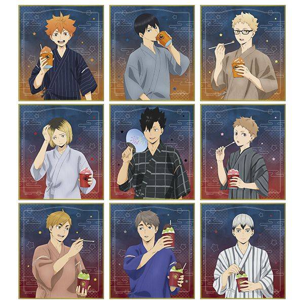 ハイキュー!! ミニ色紙コレクション／B 9個入BOX | 4550621339547