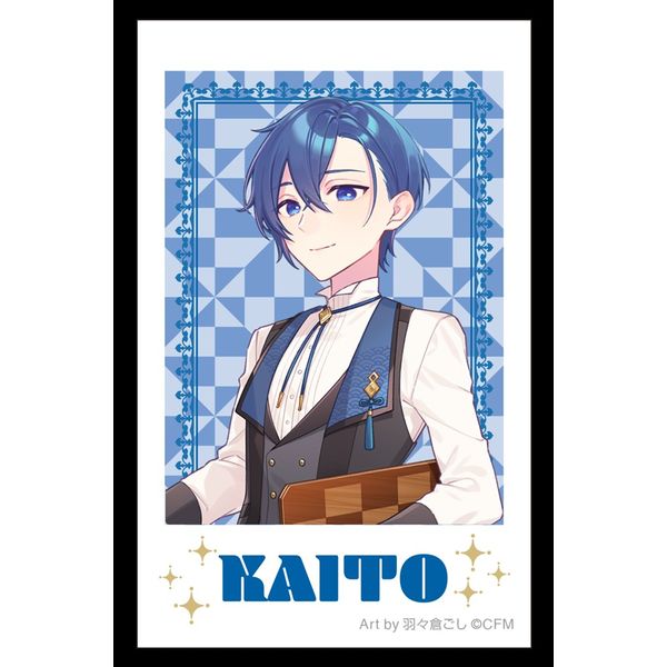 初音ミクシリーズ チェキプリント／KAITO 和風喫茶 Art by 羽々倉ごし