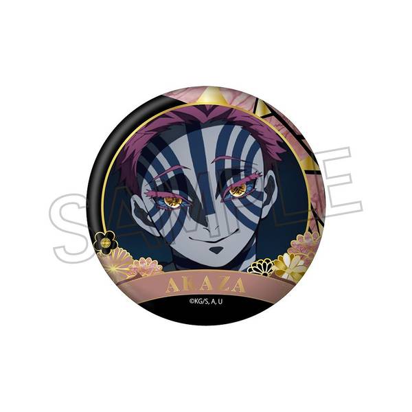 鬼滅の刃 螺鈿風シリーズ 缶バッジ Vol.4 猗窩座 | 4571653541456