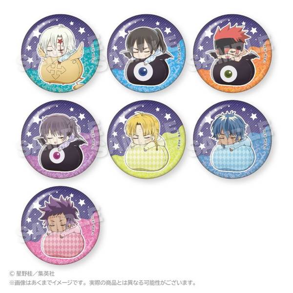 D.Gray-man トレーディングふわみん缶バッジ 7個入BOX | 4573676443977