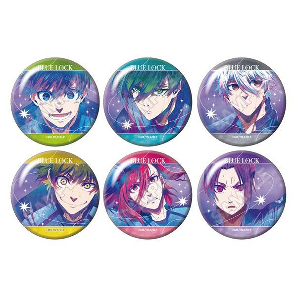 TVアニメ『ブルーロック』 ギャラクシーアート 缶バッジ 6個入BOX