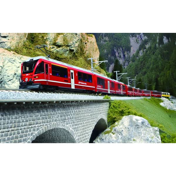 KATO Nゲージ レーティッシュ鉄道 (ベルニナ急行(新ロゴ)) 増結セット