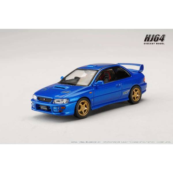 ホビージャパン 1/64 スバル インプレッサ PURE SPORTS COUPE WRX type