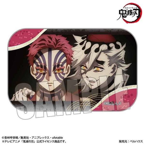 アニメ「鬼滅の刃」刀鍛冶の里編 メモリーズスクエア缶バッジ 鬼ver