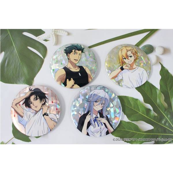 86―エイティシックス― 描き下ろしホログラム缶バッジ[レーナ]雨宿り