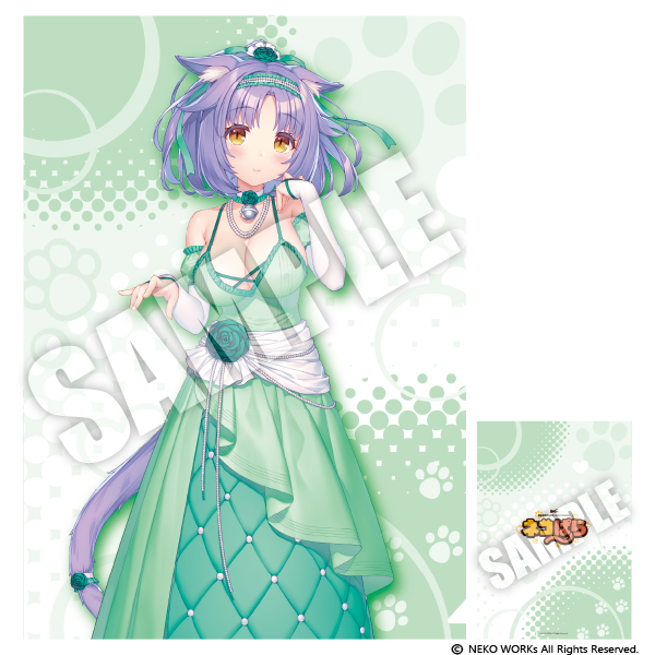 ネコぱら ブラインドクリアファイル SAYORI ART WORKS Ver