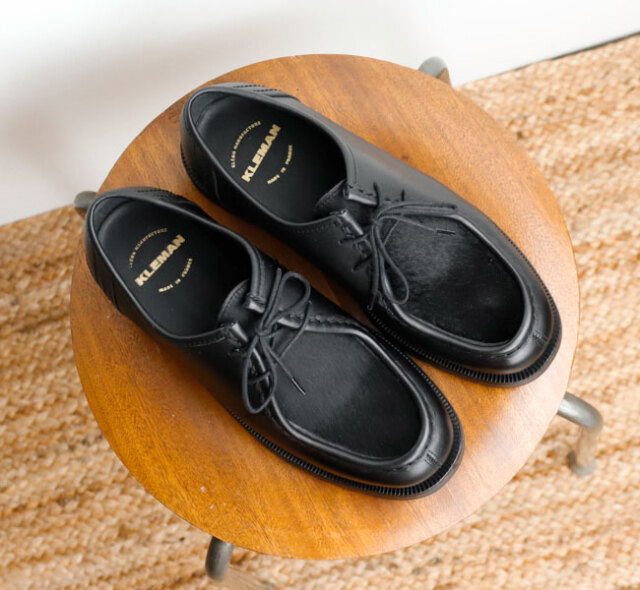 KLEMAN クレマン PADRINI パドリーニ チロリアンシューズ BLACK