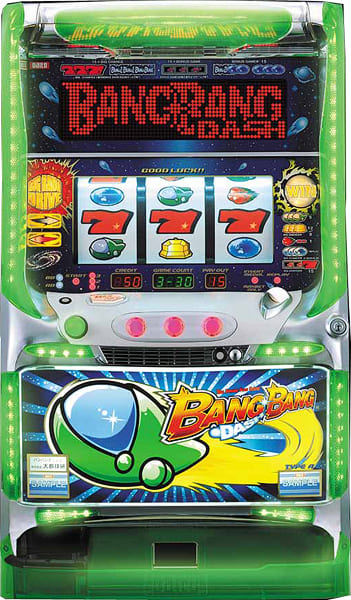 パチスロ実機 大都技研 バンバンダッシュ 【4号機】