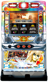 中古パチスロ実機 エレコ デビルマン2 悪魔復活 サタンパネル