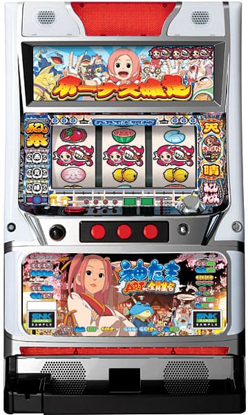 中古パチスロ実機 SNKプレイモア 神たま ～ARTやで！全員集合～