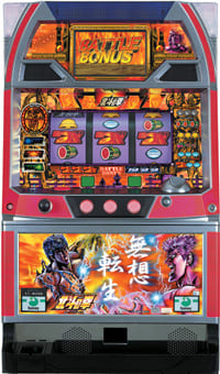 パチスロ実機 サミー 北斗の拳 無想転生パネル 【4号機】