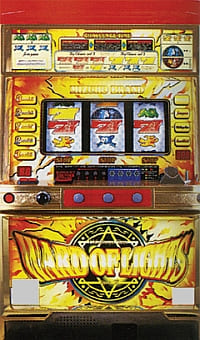 パチスロ実機 ミズホ ワードオブライツ 【4号機/設定変更キーレス加工