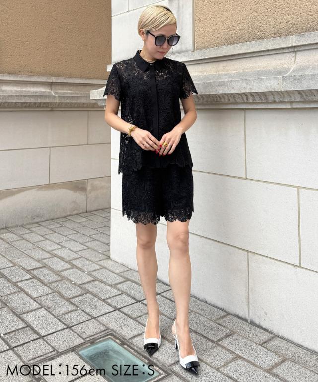 着痩せ総レースブラウス｜JENNE(ジェンヌ)公式通販：パリジェンヌの