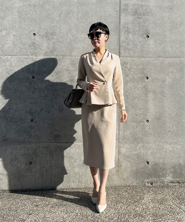 カシュクール ペプラムジャケット｜JENNE(ジェンヌ)公式通販：パリ