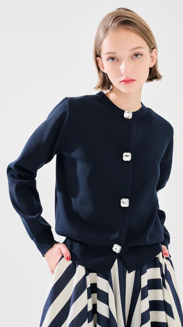 リッチビジューニットカーデ｜JENNE(ジェンヌ)公式通販：パリジェンヌ