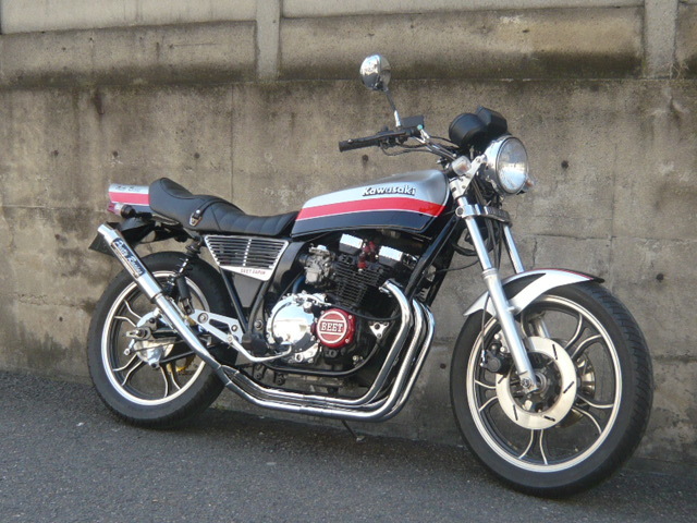 XJ400 E/D 分割式 42.7π (改) マフラー