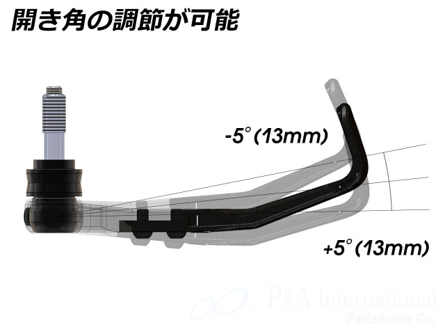 ギルズツーリング ブレーキ/クラッチ レバーガード PRO Kawasaki ZX-6R