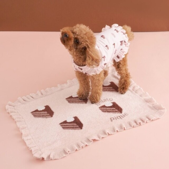 gelato pique オータムケーキジャガードブランケット Pets-first