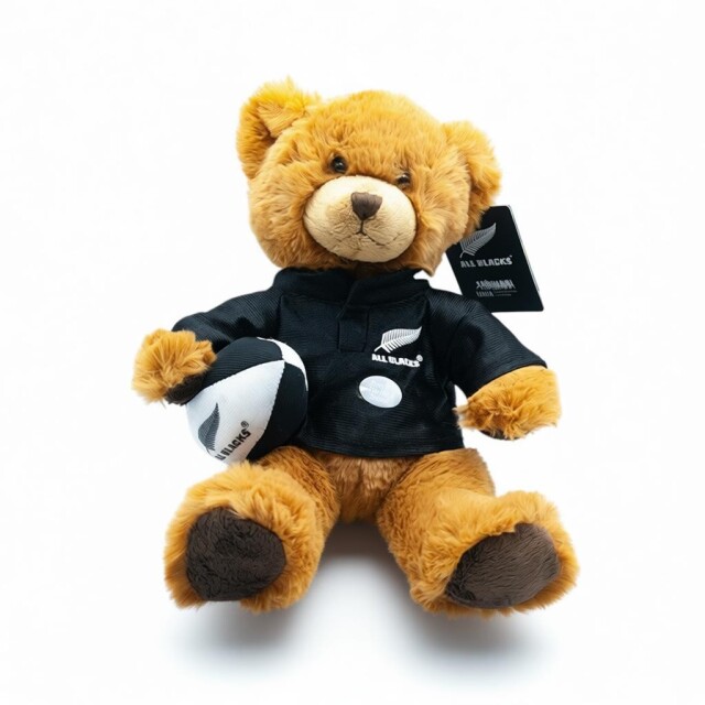 オールブラックス HAKA クラシックマスコット人形 クマ ブラウン