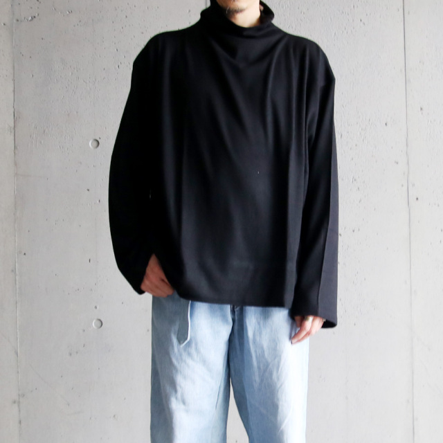 SEEALL (シーオール) [LONG HIGHNECK PULLOVER ] ウール ロング
