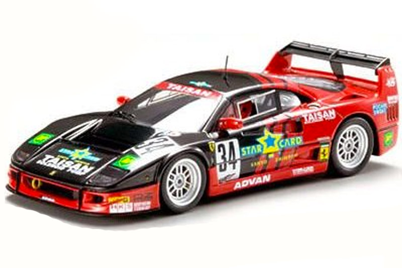 43951 - エブロ 1/43 タイサン フェラーリ F40 JGTC 1995 No.34 43951
