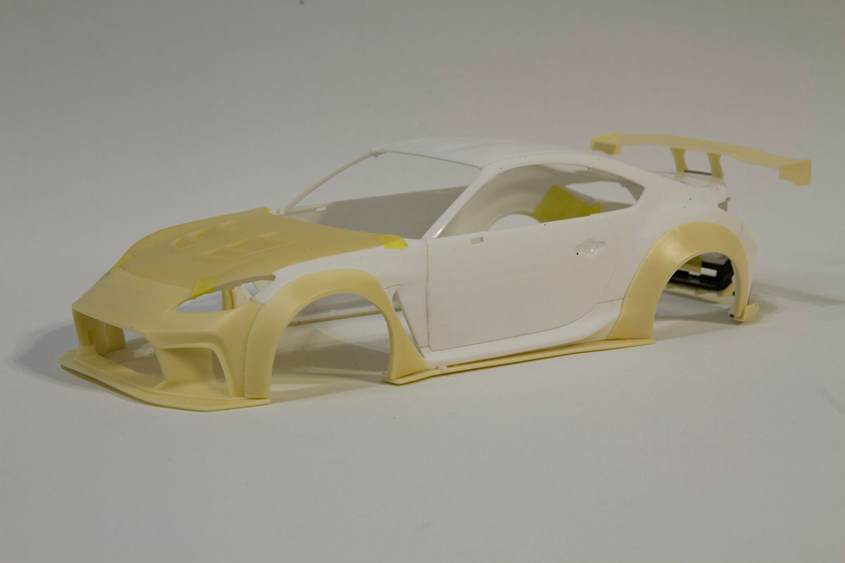 Fuguガレージ 1/24 トランスキット LB ワークス トヨタ GR 86 ボディ